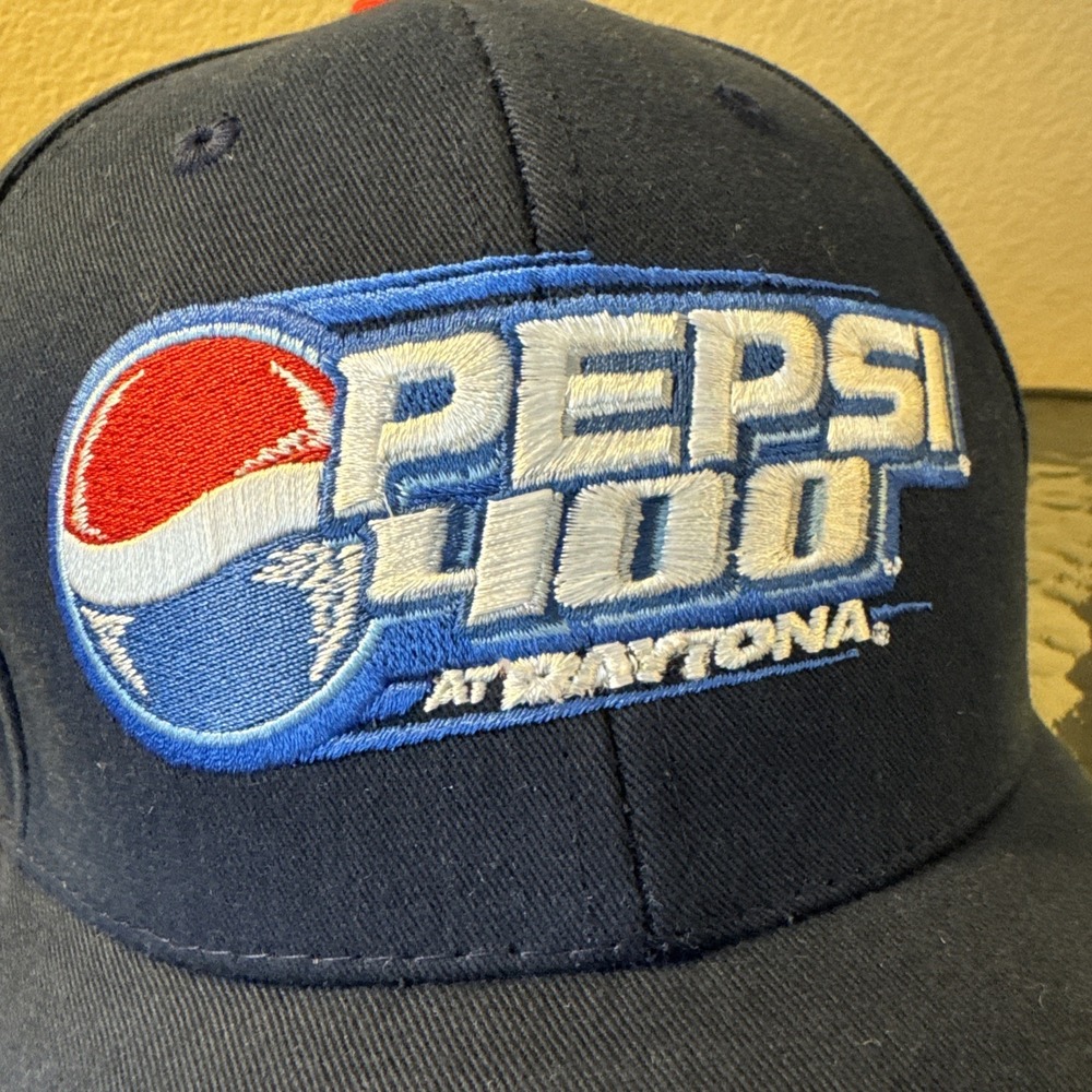 Vintage Pepsi 400 NASCAR Hat Daytona International Speedway Magic Headwear NEW - Picture 9 of 9